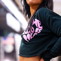 All We Need Crop Crewneck