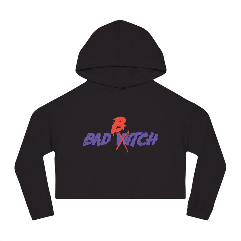 Bad Witch Cropped Hooded Sweatshirt