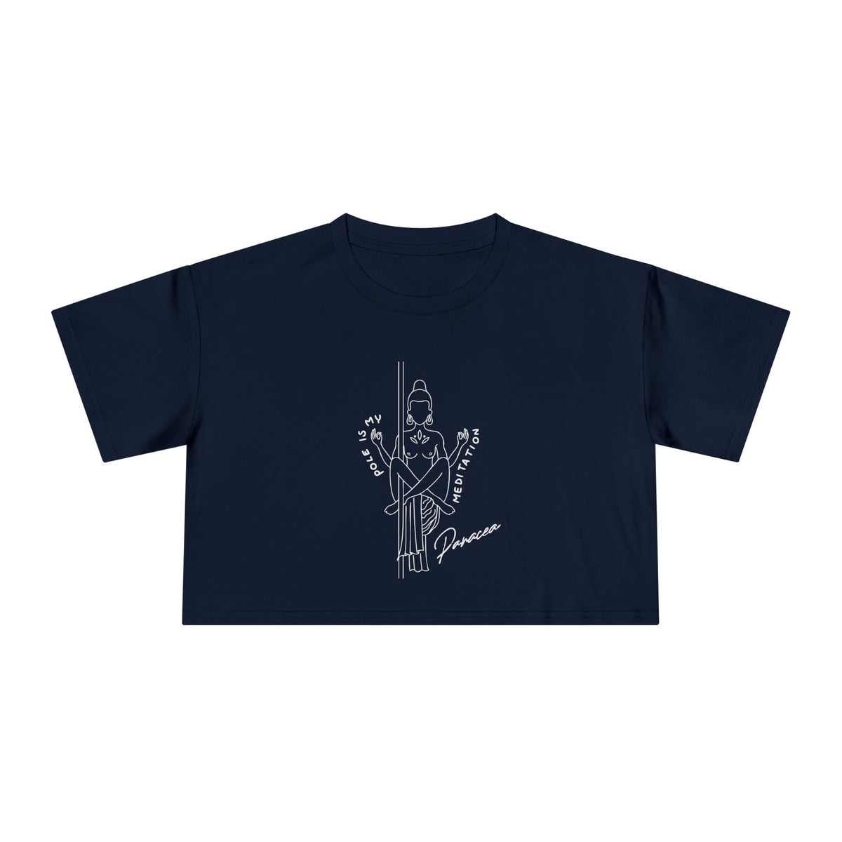 My Meditation Crop Tee