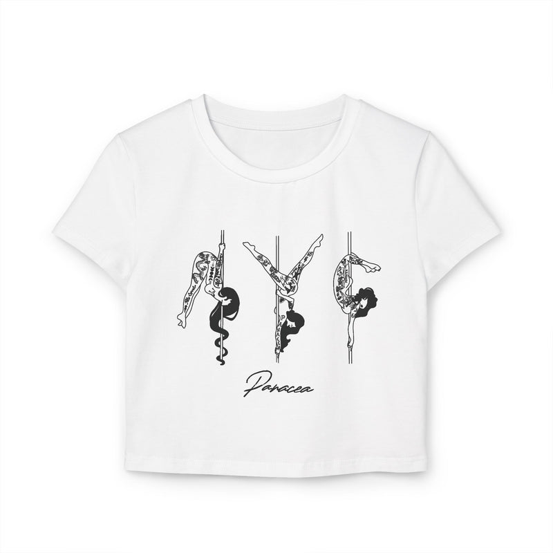 NYC Inked Crop Tee